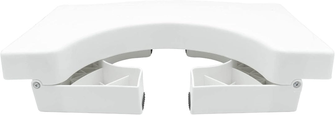 Maximex Faltbarer Toiletten-Fusshocker, rutschsicheres WC Trittschemel mit Belastbarkeit bis 100 kg,