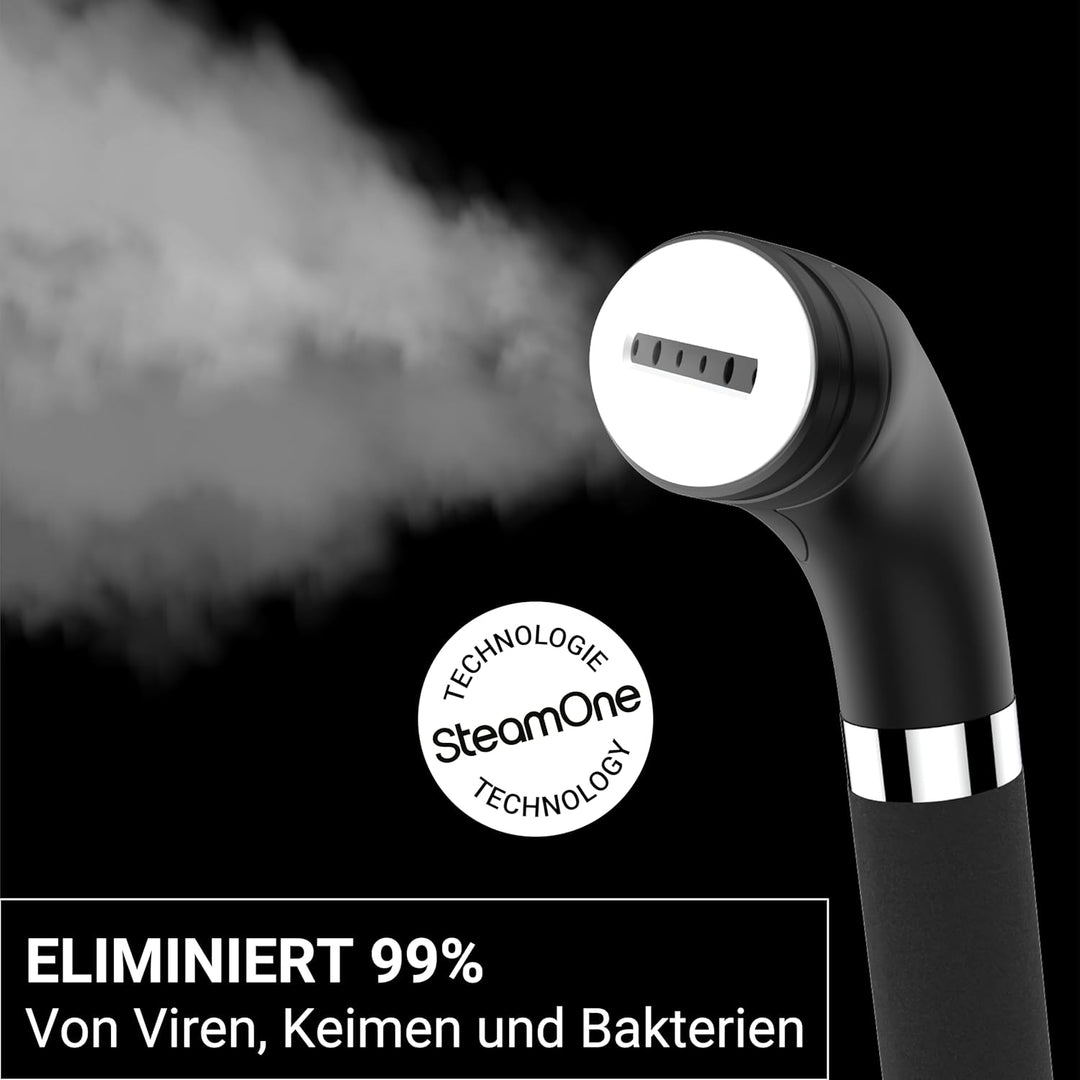 STEAMONE - Vertikaler Dampfglätter 2300 W 50 g/min - Vertikales Bügeleisen mit 2-Liter-Tank - Kabel