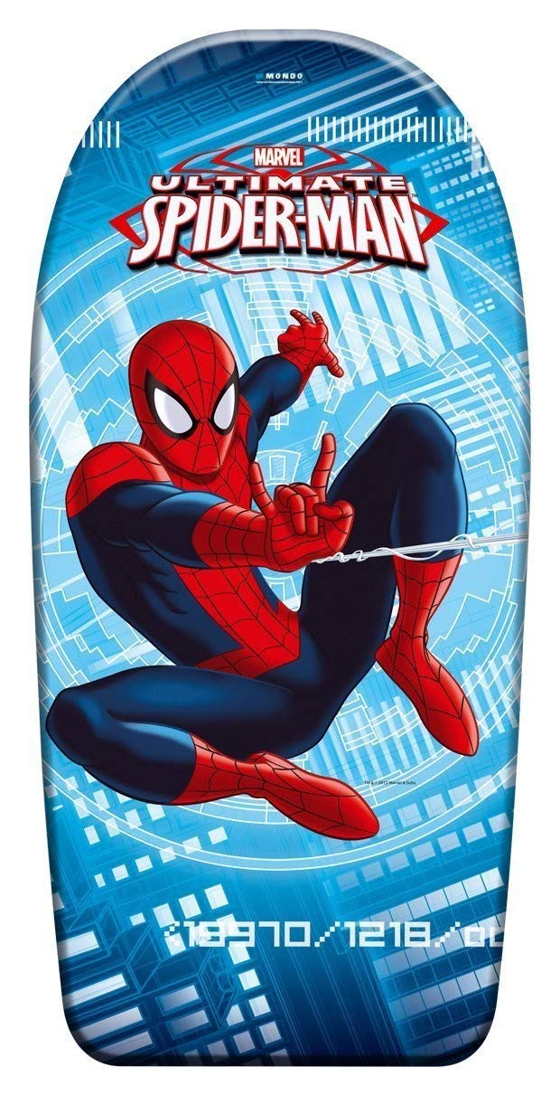 Mondo Toys - SPIDERMAN Body Board - Surfbrett für Kinder, 94 cm - 11119