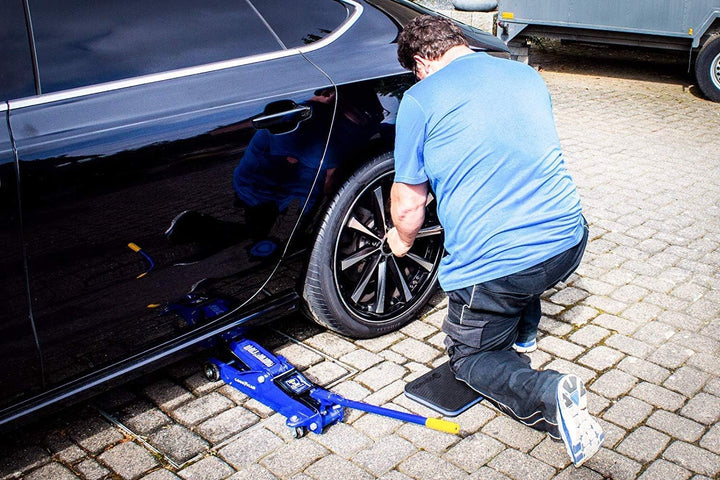 GORANDO® Premium Kniekissen 10er Set |blau| Kniebrett | Knieunterlage - Ideal für die Arbeit in Werk