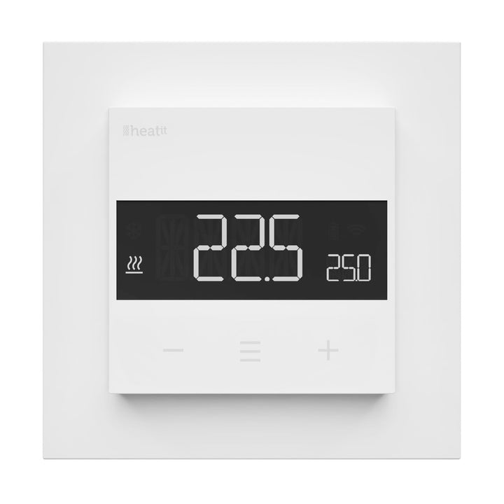 Heatit Z-TRM6 Z-Wave Plus Thermostat Raumregler mit EXT. Sensor für Fussbodenheizung elektrisch und