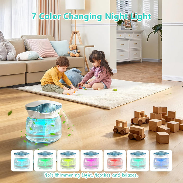 Lufterfrischer Luftbefeuchter Aroma Diffuser Ioniser with 30ml Essential Oils, Dayear Aromatisierer