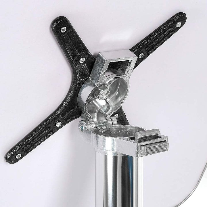 OHMG Bartisch, klappbar, quadratisch, Ø 60 cm, Esstisch, Aluminium, höhenverstellbar 70/110 cm, Pick