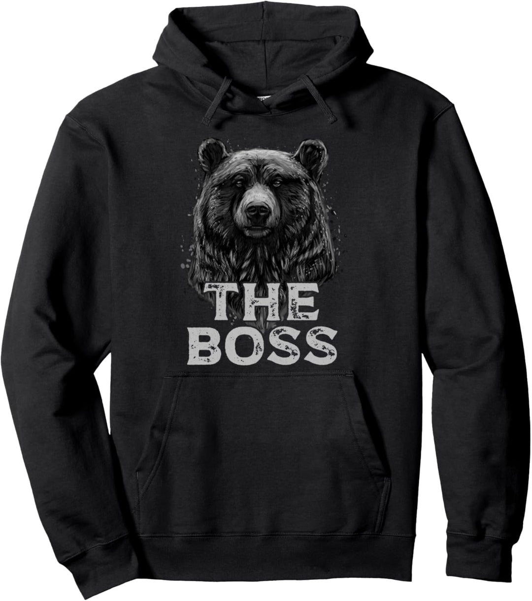Der Boss Papa Bär Pullover Hoodie