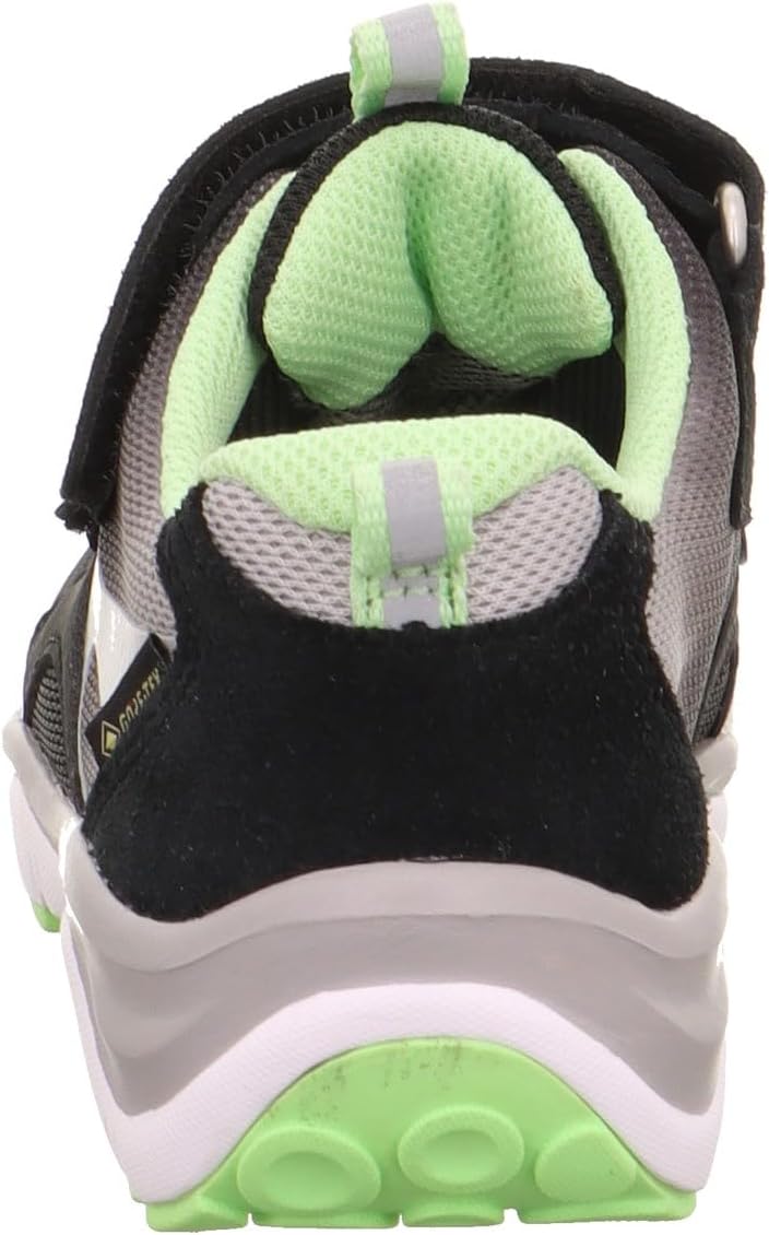 Superfit SPORT5 Sneaker Gore-Tex 1-000236 Jungen 21 EU Weit Schwarz Hellgrün 0020, 21 EU Weit Schwar