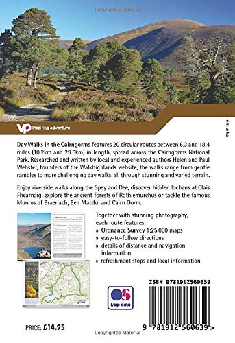 Day Walks in the Cairngorms: 20 circular routes in the Scottish Highlands, Taschenbuch
