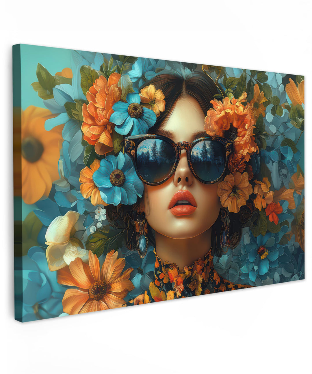 MuchoWow© Leinwandbild Gross 120x80 cm XXL Dekoration Wohnzimmer Bilder Pictures Wall Decoration Liv