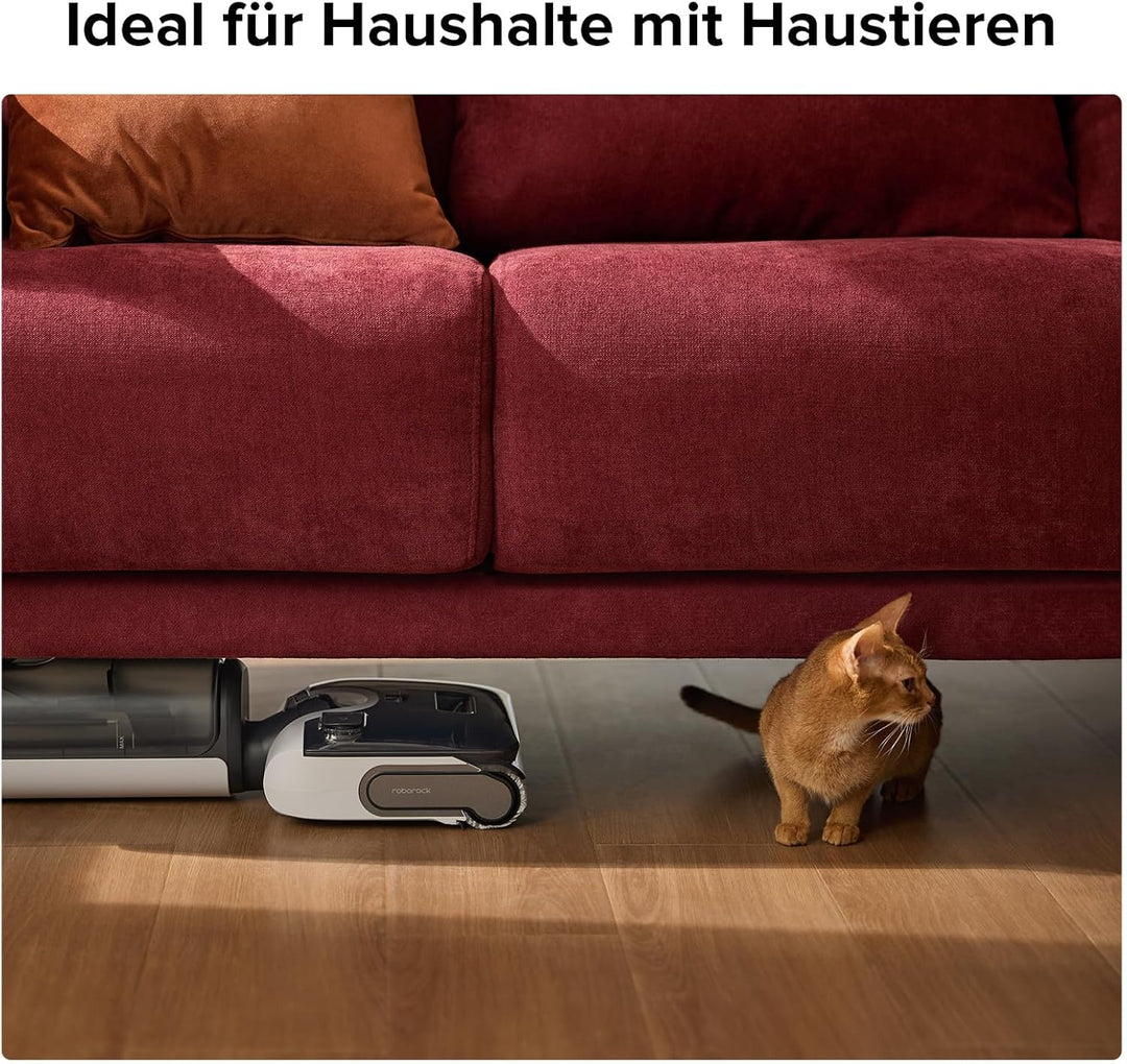 roborock Originale Bürstenrolle für Nass-Trocken-Staubsauger und Mopp, kompatibel F25-Serie, Grau
