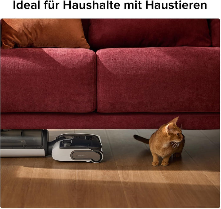roborock Originale Bürstenrolle für Nass-Trocken-Staubsauger und Mopp, kompatibel F25-Serie, Grau