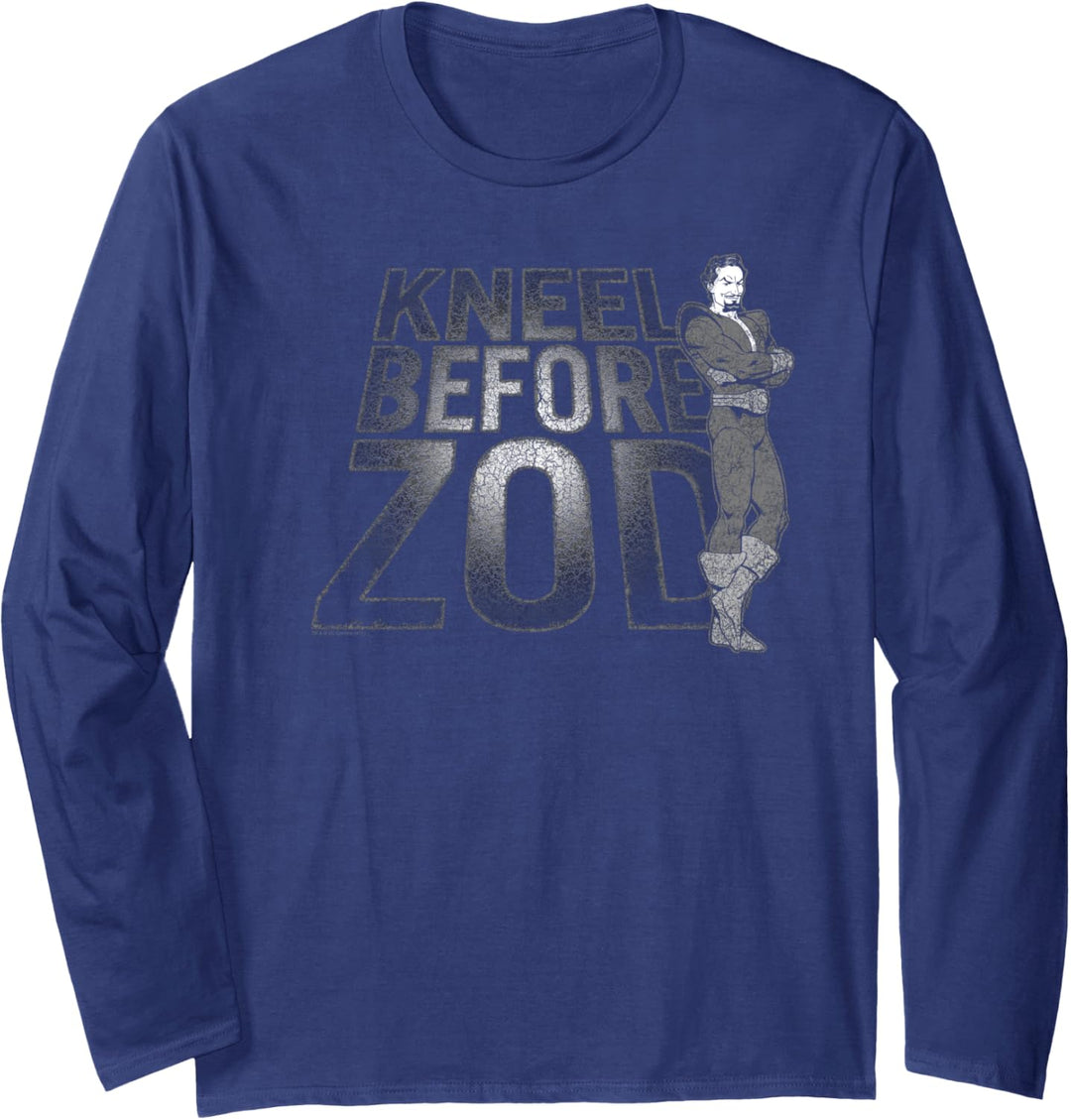 Superman Kneel Zod Langarmshirt
