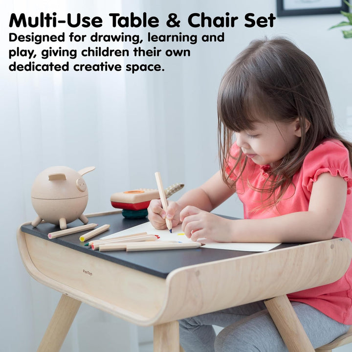 PLAN TOYS 8703 Plantoys, PT8703, Table and Chair