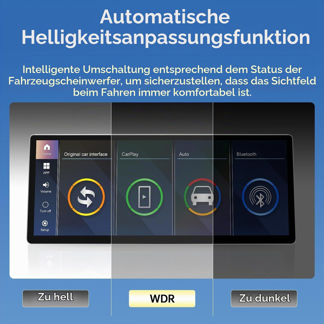 Road Top 12,3 Zoll Autoradio Carplay für BMW X5 X6 E70/E71 CCC (2007-2009) | Linux HD Touchscreen mi