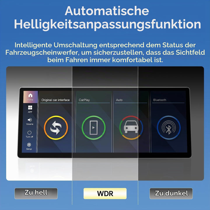 Road Top 12,3 Zoll Autoradio Carplay für BMW X5 X6 E70/E71 CCC (2007-2009) | Linux HD Touchscreen mi