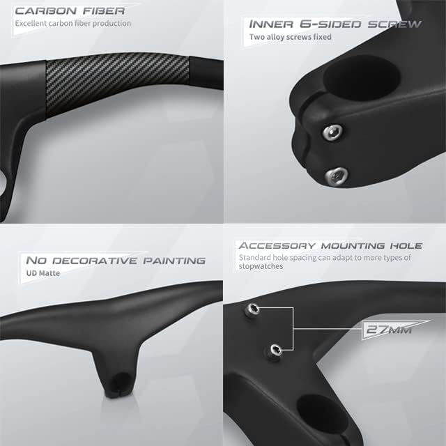 Alfa Pasca carbon lenker mtb 28.6 Integrierte mtb lenker UD matt 780 * 80mm downhill lenker mountain