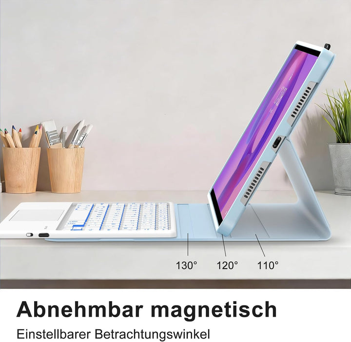 FOGARI Für Lenovo Idea Tab 2025 11/Tab M11 2024 11 Zoll Tastaturabdeckung | Abnehmbare Bluetooth-Tas