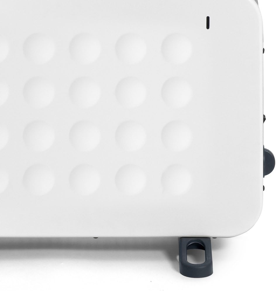 TROTEC Heizkörper elektro TCH 26 E – Heizleistung 750 W / 1250 W / 2000 W – Konvektor mobil, weiss 2