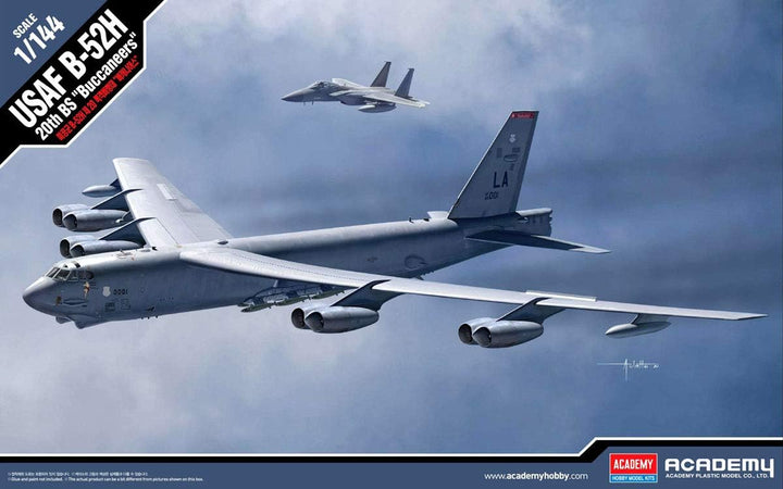 Academy Model Kit letadlo 12622 - USAF B-52H 20th BS Buccaneers (1:144)