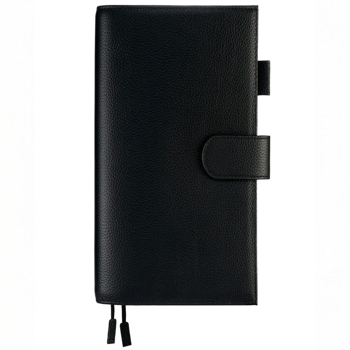 Ox Knight Ledereinband für Hobonichi Weeks/Weeks Mega - mit Stiftschlaufe, Kartenfächern, Rückentasc