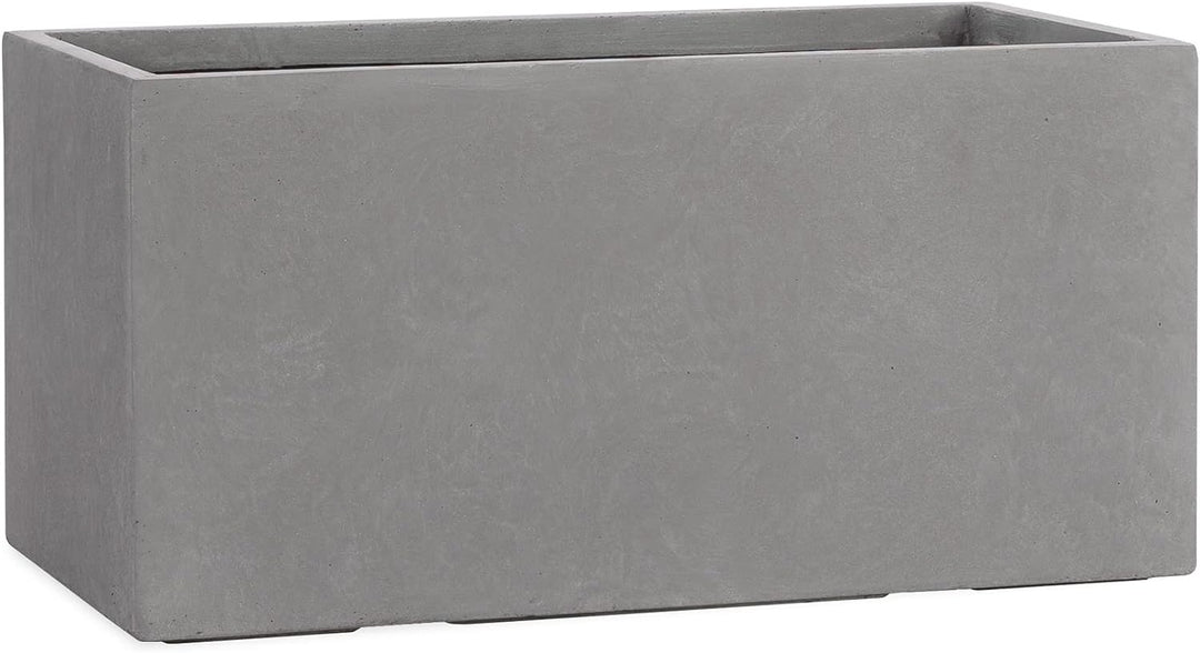Pflanzwerk® Pflanzkübel TUB Grau 40x80x40cm *Frostbeständiger Blumenkübel* *UV-Schutz* *Qualitätswar