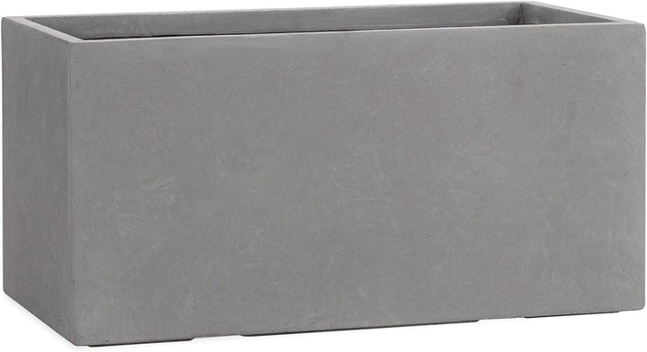 Pflanzwerk® Pflanzkübel TUB Grau 40x80x40cm *Frostbeständiger Blumenkübel* *UV-Schutz* *Qualitätswar