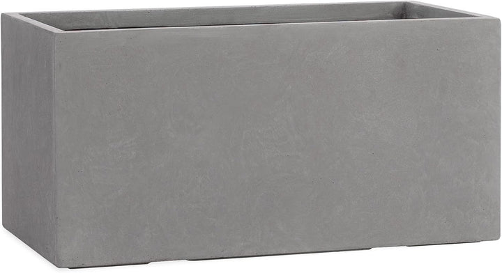 Pflanzwerk® Pflanzkübel TUB Grau 45x100x45cm *Frostbeständiger Blumenkübel* *UV-Schutz* *Qualitätswa
