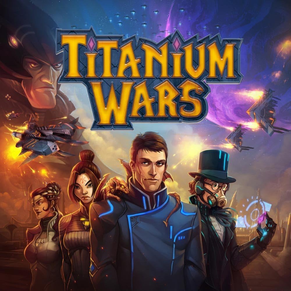 IELLO Titanium Wars Kartenspiel
