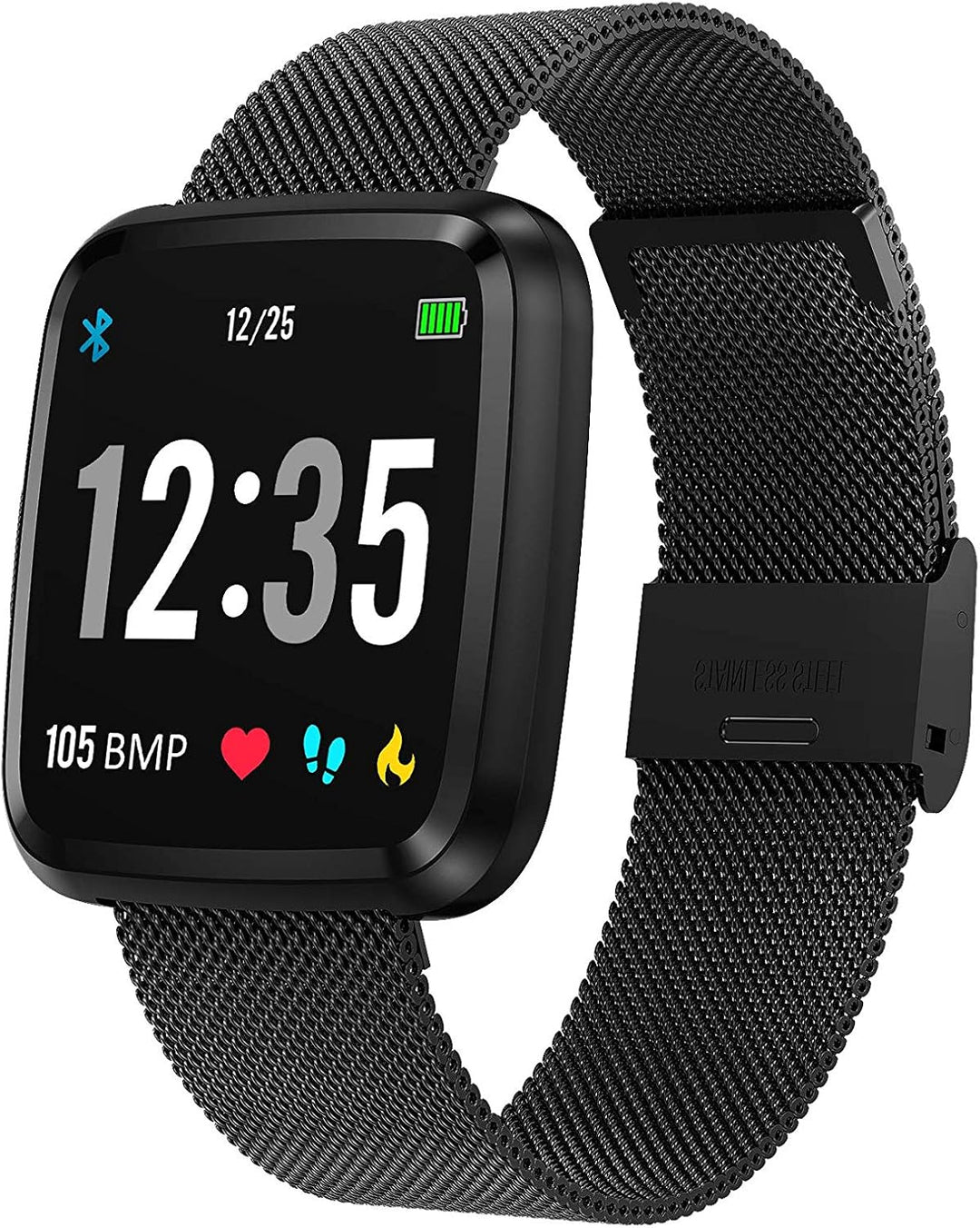 novasmart - runR III Smartwatch Fitness Tracker HD-Farbbildschirm Fitness Armband Uhr mit Pulsmesser