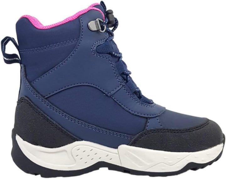 Geox Mädchen J Sentiero Girl B Ab Ankle Boot 26 EU Navy Fuchsia, 26 EU Navy Fuchsia