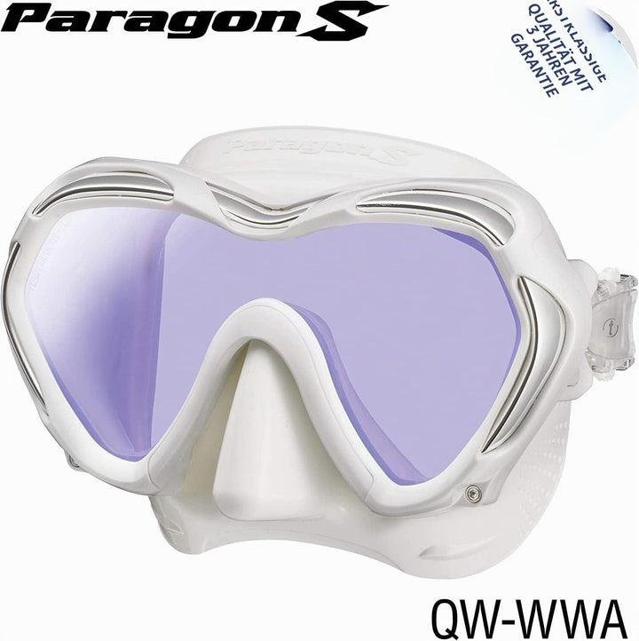 TUSA Paragon M2001SQB - Profi Tauchermaske Schwarz, Schwarz