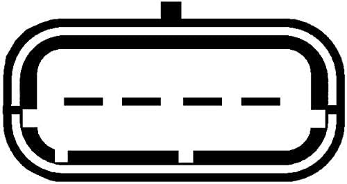 HELLA 8ET 009 142-421 Luftmassenmesser - Rohrstutzen