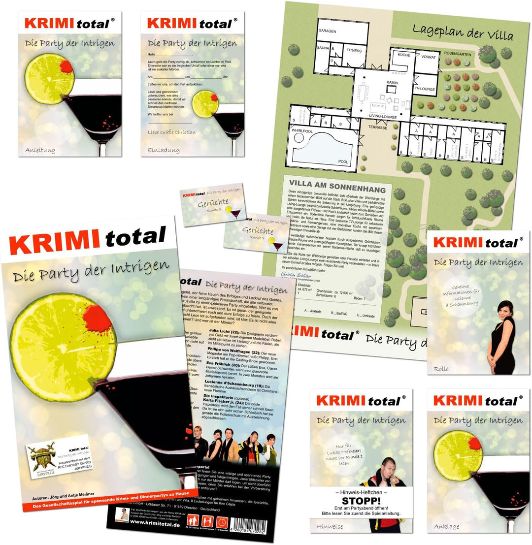 Krimi total 161 - Die Party der Intrigen (KRIMI total)