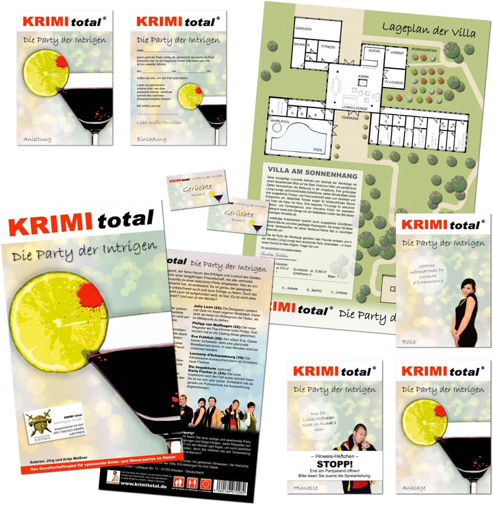 Krimi total 161 - Die Party der Intrigen (KRIMI total)
