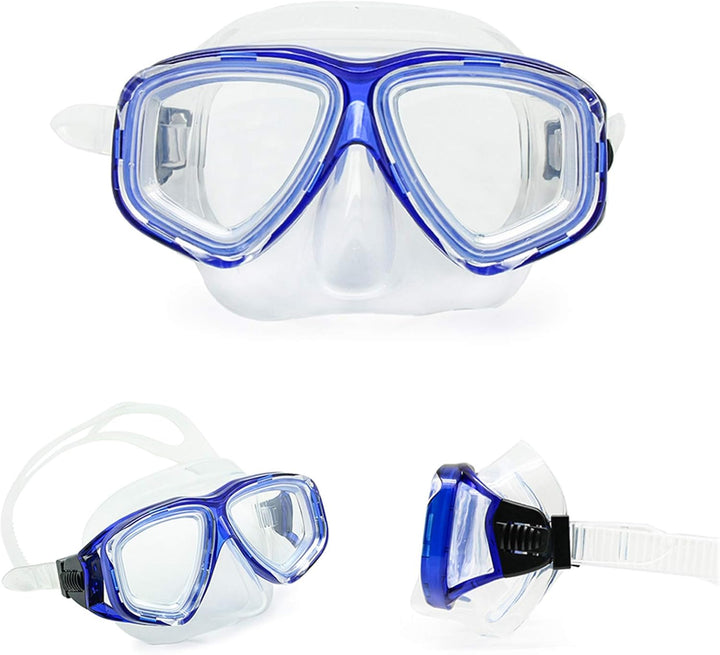 EnzoDate optische Tauchen Gear Kit Myopie Schnorchel Set, unterschiedlichen Stärke für jedes Auge ku
