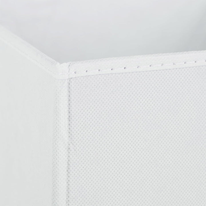 Relaxdays Aufbewahrungsbox 4er Set, Faltbare Regalboxen, HxBxT: 30x30x30 cm, mit Griffen, Faltboxen