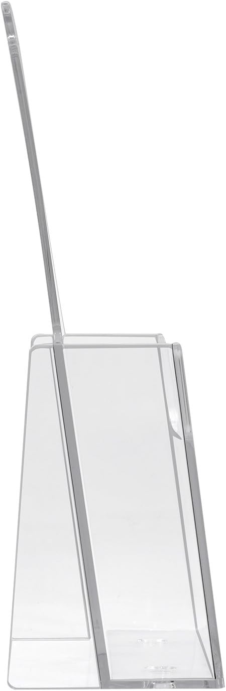 Zeigis 5 Stück DIN A5 Prospekthalter/Prospektständer im Hochformat | 5er Set, Zeigis, glasklar und f