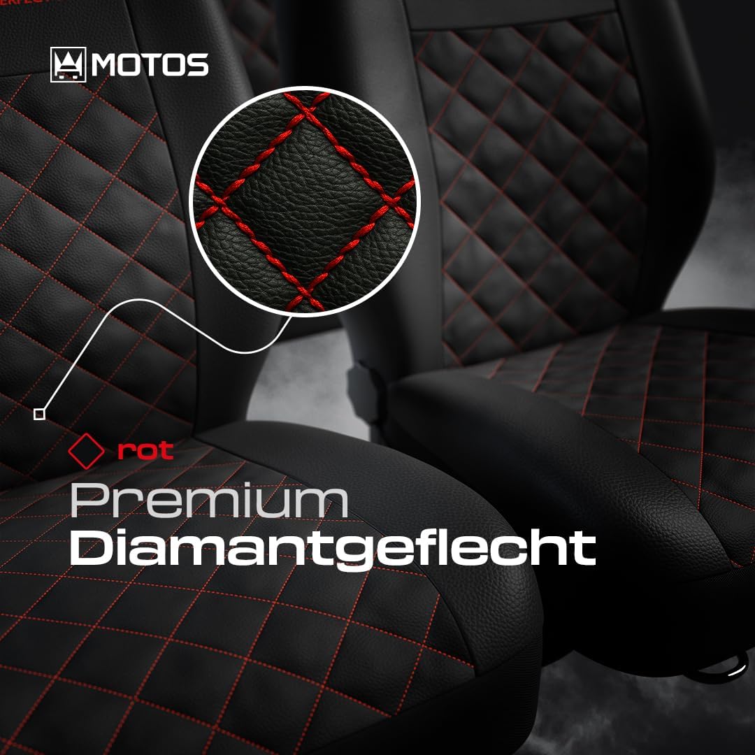 MOTOS Universal-Sitzbezüge Auto für Jeep Grand Cherokee Autositzbezüge mit aktivem Airbag-System, dr
