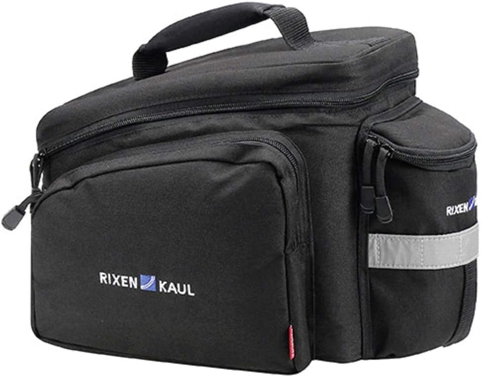 KLICKfix 0267RA Farradtasche Rackpack 2 für Racktime Gepäckträgertasche, Schwarz, 35 x 24 x 23 cm Si