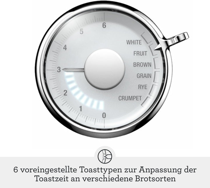Sage - Toast Select Luxe - 2-Scheiben-Toaster mit LED-Countdown-Anzeige - Zwetschgenblau, Zwetschgen