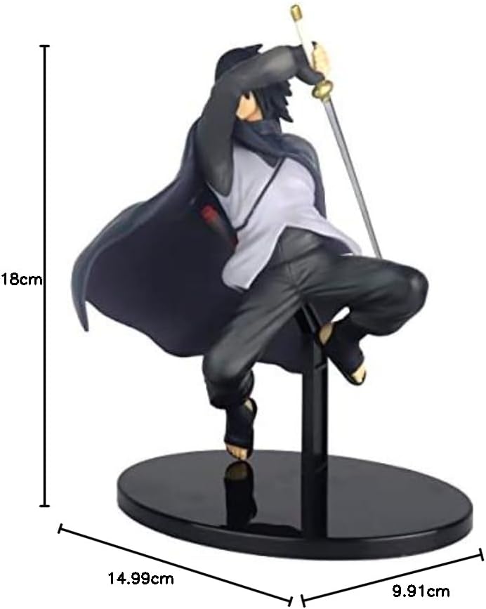 Banpresto Unisex Kinder Boruto-Uchiha Sasuke-Figur Vibration Sterne 14cm, Multi-Coloured, Estándar