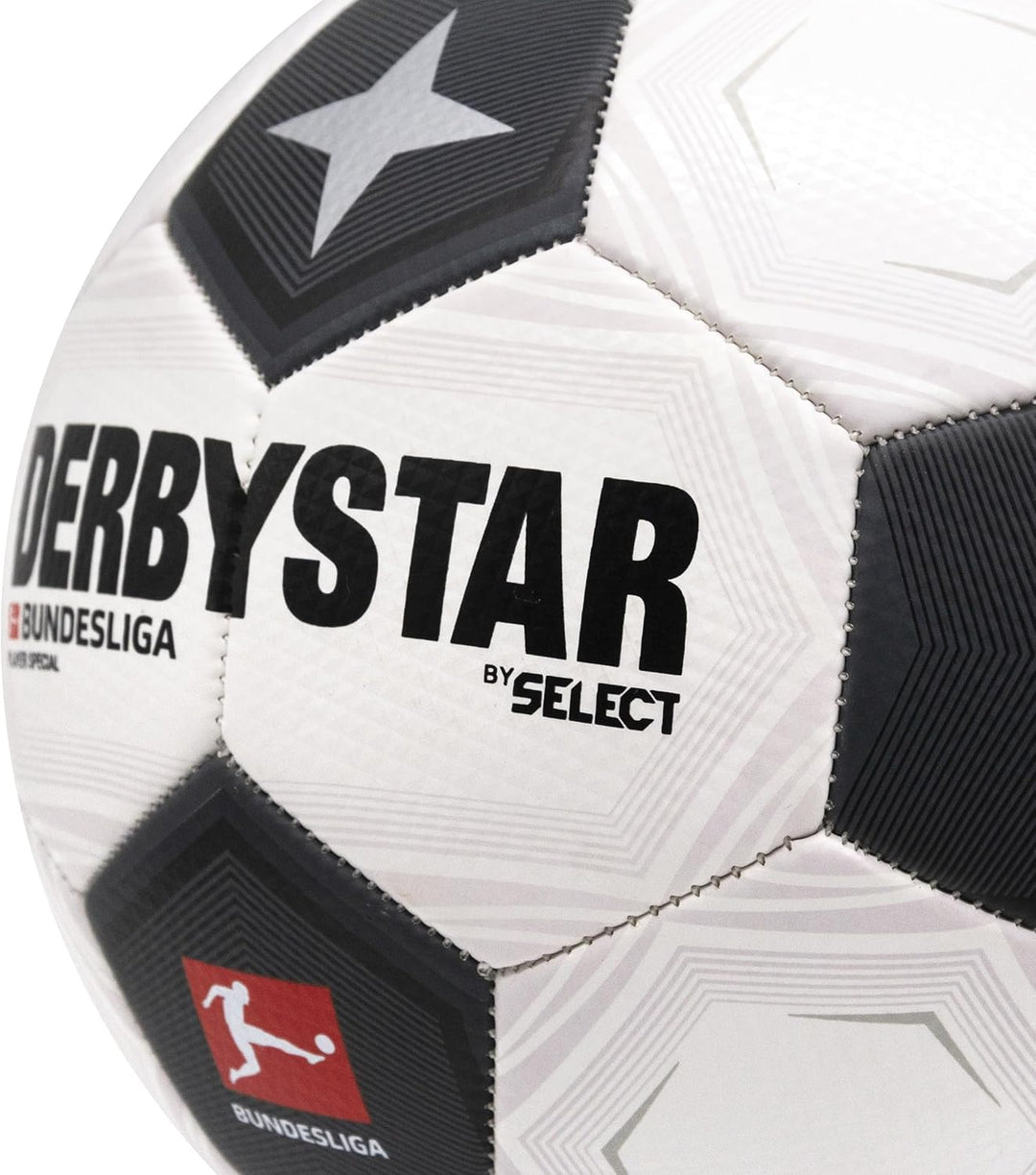 Derbystar Bundesliga Player Special v25 Fussball, Grösse 5, Freizeitball, Design des Offiziellen Spi