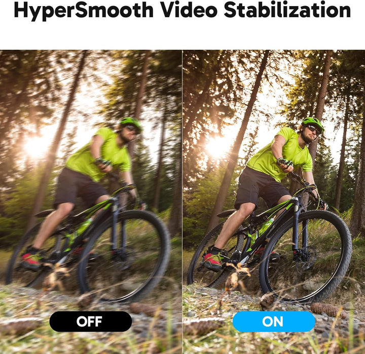 AKASO V50 Elite Action Cam,4K60FPS 20MP Unterwasserkamera mit Schwimmender Handgriff und Tasche WiFi