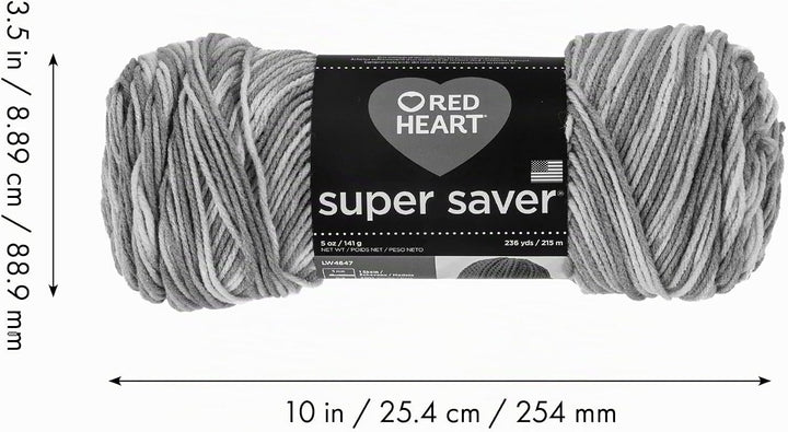 Red Heart Super Saver Garn, 3er-Pack, Berry 3 Stück 3 Pack Beere, 3 Pack Beere