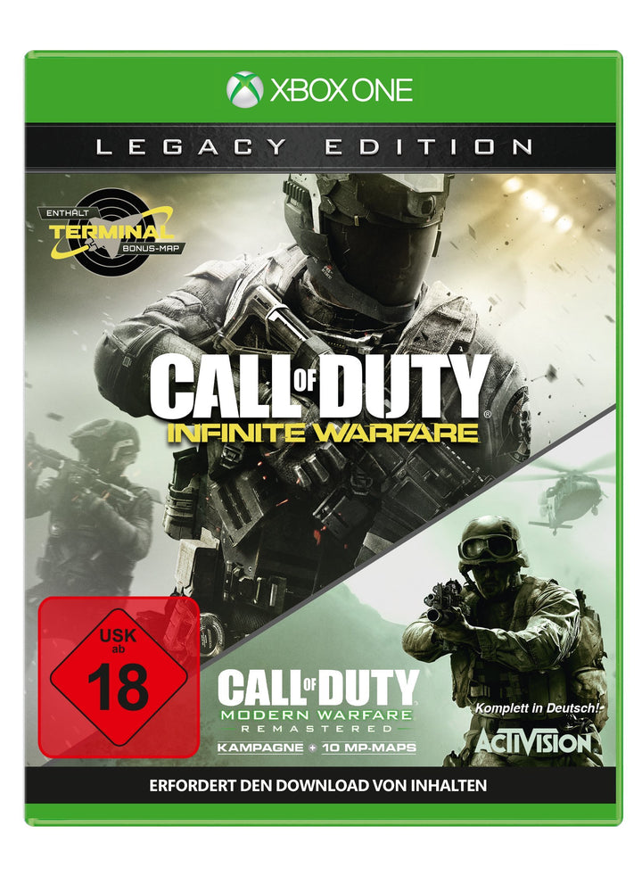 Call of Duty: Infinite Warfare - Legacy Edition - [Xbox One] Xbox One Legacy Edition Disk, Xbox One