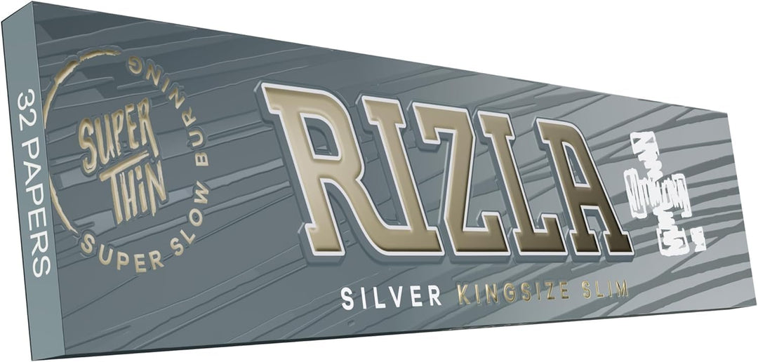 RIZLA CARTINE KING SIZE SLIM SILVER - 50 LIBRETTI 1 Neu und original verpackt, 1 Neu und original ve