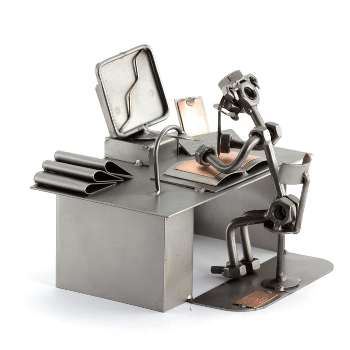 Steelman24 I Schraubenmännchen PC Computer I Made in Germany I Handarbeit I Geschenkidee I Stahlfigu