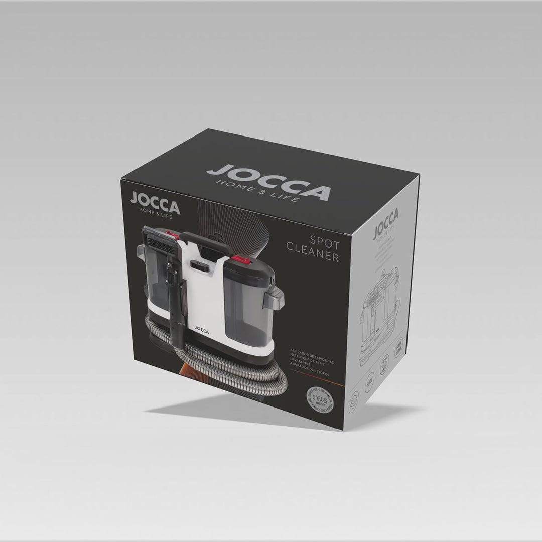 Aspirapolvere E Smacchiatore Jocca - 500w - 12000pa - 1800ml - Nero/bianco