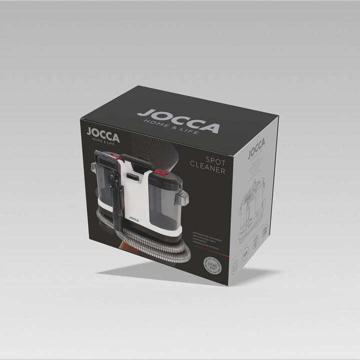 Aspirapolvere E Smacchiatore Jocca - 500w - 12000pa - 1800ml - Nero/bianco