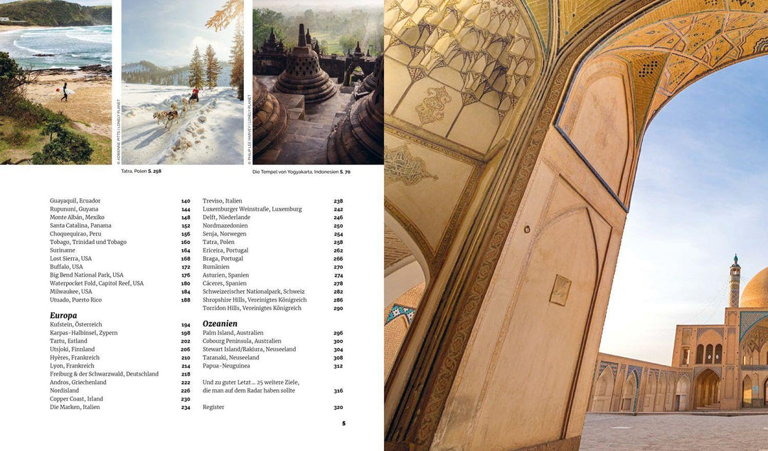 LONELY PLANET Bildband 100 neue Reiseziele: Die Welt abseits der ausgetretenen Pfade, Gebundenes Buc