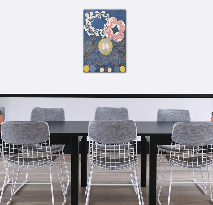 Printed Paintings Leinwand (60x80cm): Hilma af Klint - The Ten Largest, No 1 (1907) 60x80 cm, 60x80
