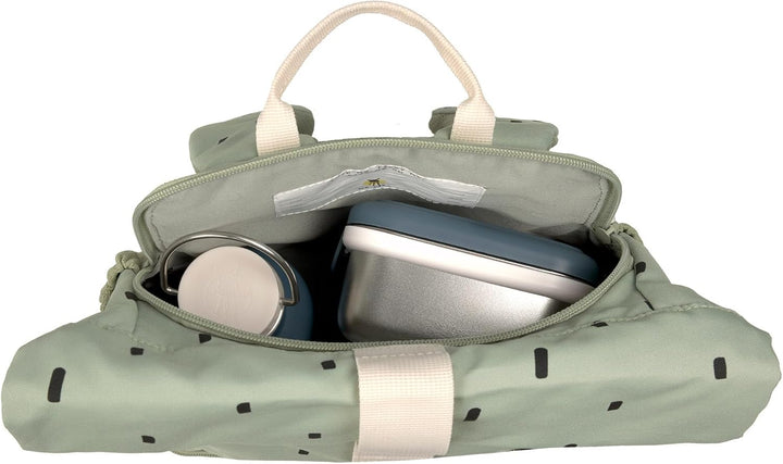 LÄSSIG Kindergartenrucksack Kinderrucksack Rolltop mit Brustgurt wasserabweisend, 11 Liter/Mini Roll